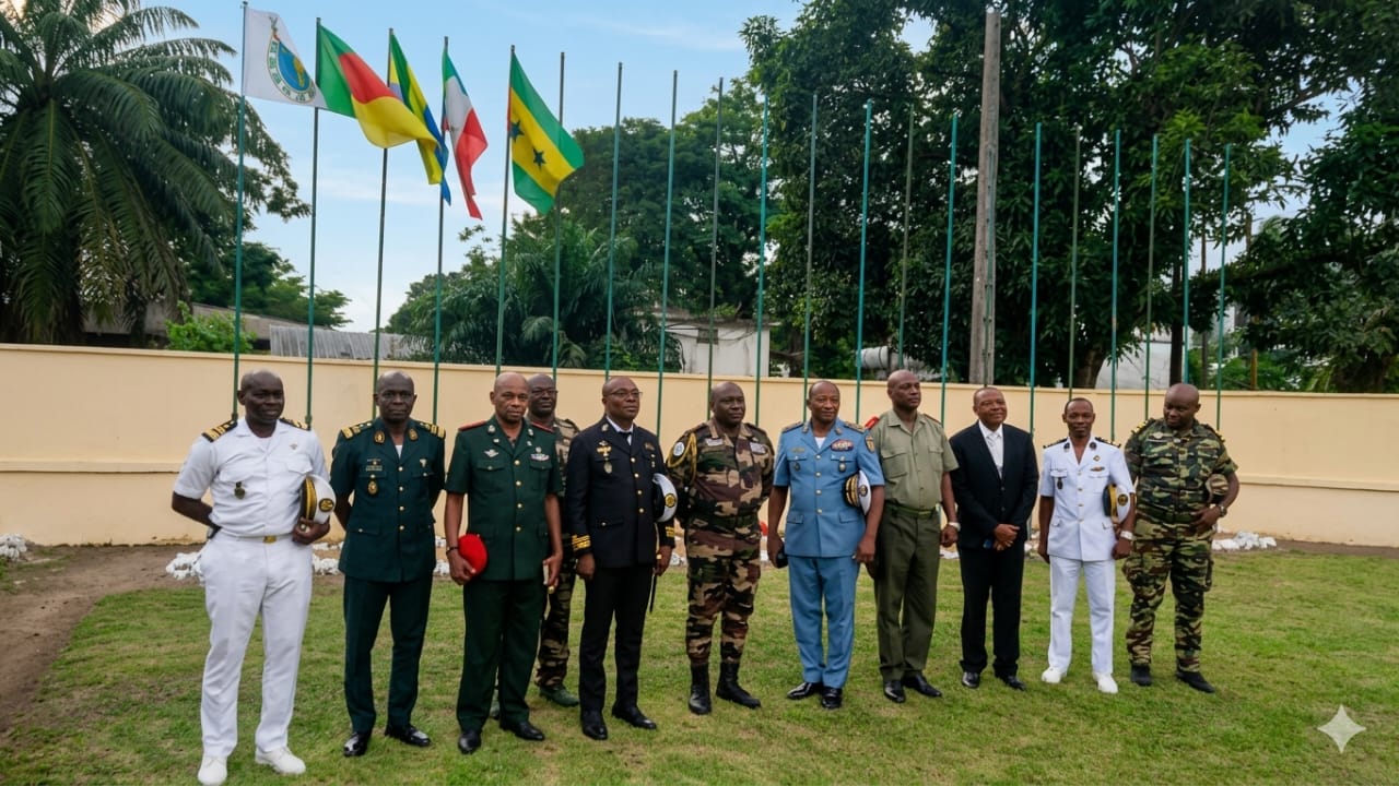 Visite des chefs d’Etat-major Généraux des Armées des Etats de la Zone D du Golfe de Guinée
